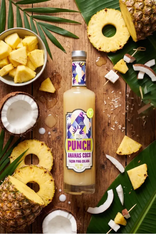 Pineapple-Coconut Planter 70 cl | Piña Colada | Quai Sud