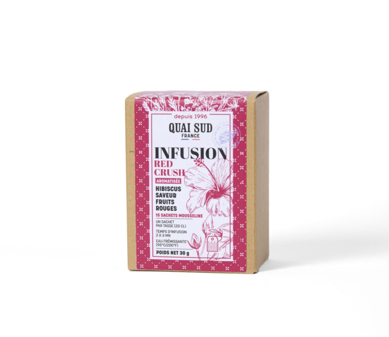 Infusion Red Crush 15 Infusettes Quai Sud