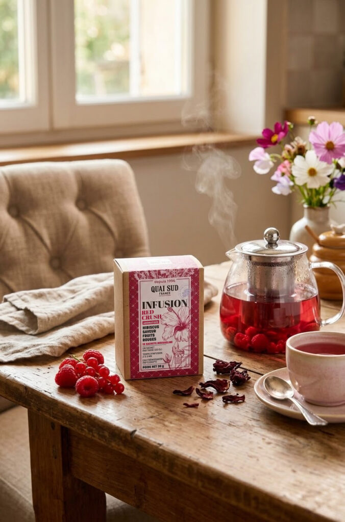 Infusion Red Crush 15 Infusettes Quai Sud