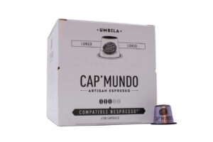 Boite de 100 capsules de café Zebrano Cap Mundo
