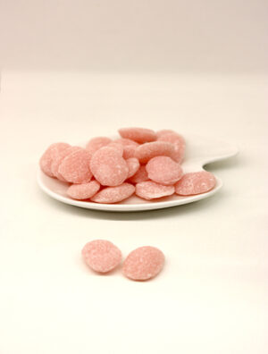 rosa Geschmack Bonbons Kraft weiß-0