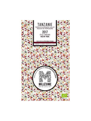 MILLESIME TANZANIA Organic dark chocolate bar 90% 70 g-0