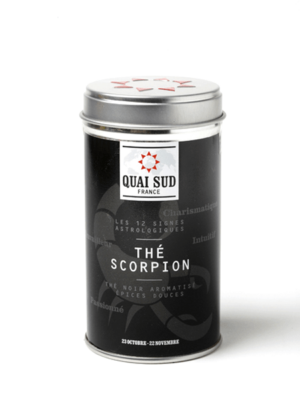 Thé noir du Scorpion (épices douces) Quai Sud
